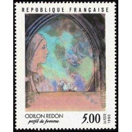 France Yvert Num 2635 ** Tableau Odilon Redon  1990