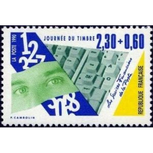 France Yvert Num 2640 ** JDT Carnet  1990