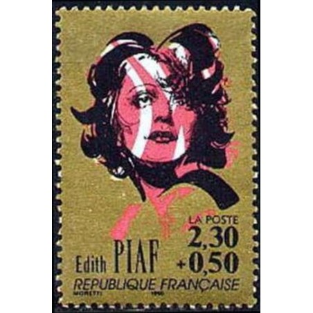 France Yvert Num 2652 ** Edith Piaf  1990