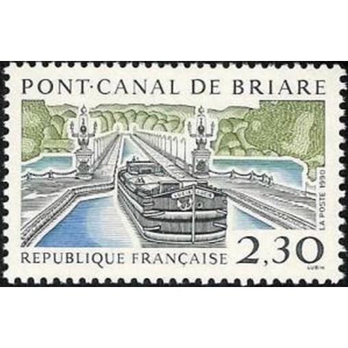 France Yvert Num 2658 ** Pont Canal de Briare  1990