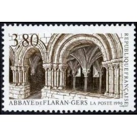 France Yvert Num 2659 ** Abbaye Gers  1990