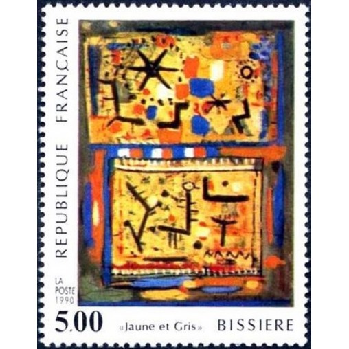 France Yvert Num 2672 ** Tableau R Bissière  1990