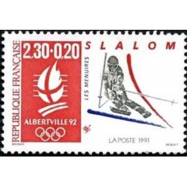France Yvert Num 2676 ** JO 1994 Slalom 1991