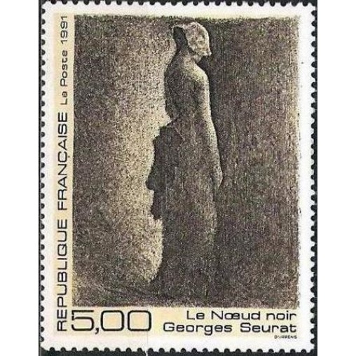 France Yvert Num 2693 ** Tableau G Seurat  1991