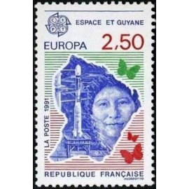 France Yvert Num 2696 ** Europa  1991