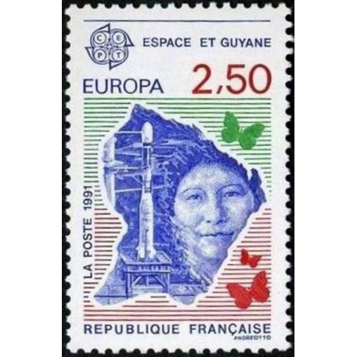 France Yvert Num 2696 ** Europa  1991