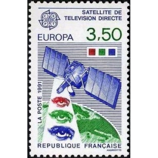 France Yvert Num 2697 ** Europa  1991
