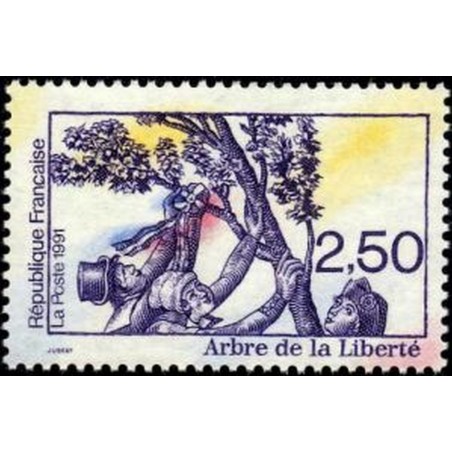 France Yvert Num 2701 ** Revolution Arbre  1991
