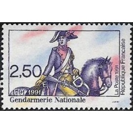 France Yvert Num 2702 ** Revolution Gendarmerie  1991