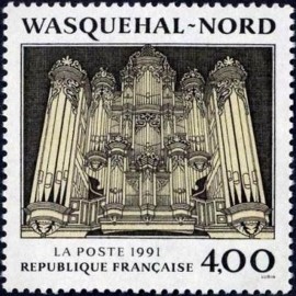 France Yvert Num 2706 ** Wasquehal Orgue  1991