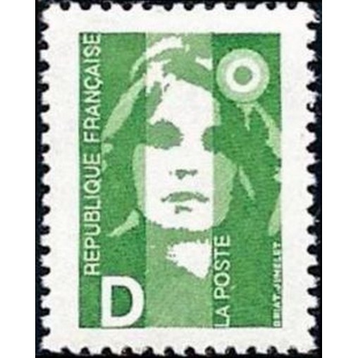 France Yvert Num 2711 ** D vert Briat 1991