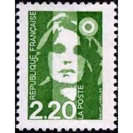 France Yvert Num 2714 ** 2f20 vert Briat 1991