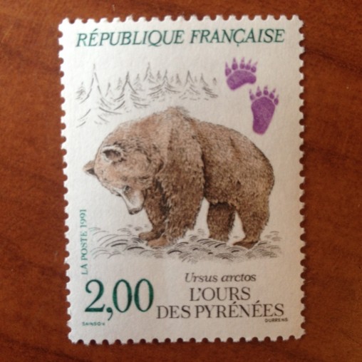 France Yvert Num 2721 ** ours  1991