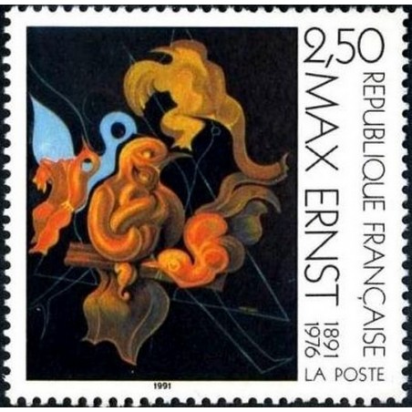 France Yvert Num 2727 ** Max Ernst  1991