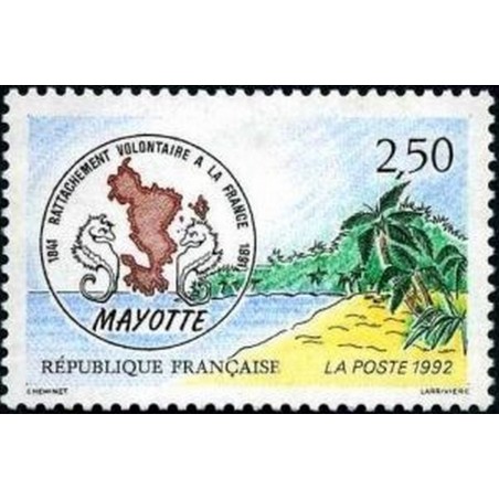 France Yvert Num 2735 ** Mayotte  1991