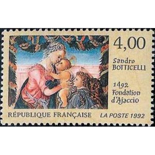 France Yvert Num 2754 ** Botticelli Ajaccio  1992