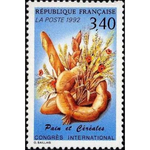France Yvert Num 2757 ** Boulanger Pain  1992