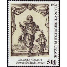 France Yvert Num 2761 ** Tableau Jacques Callot  1992