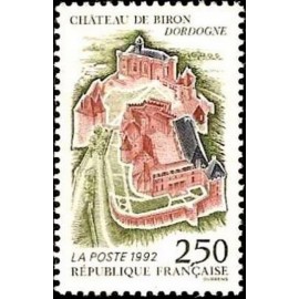 France Yvert Num 2763 ** Château de Biron   1992