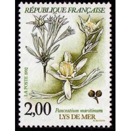 France Yvert Num 2766 ** Fleurs   1992