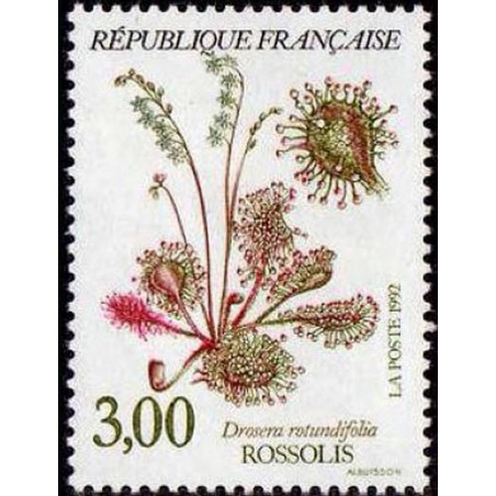 France Yvert Num 2767 ** Fleurs   1992