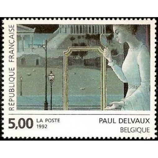 France Yvert Num 2781 ** Tableau P Delvaux  1992