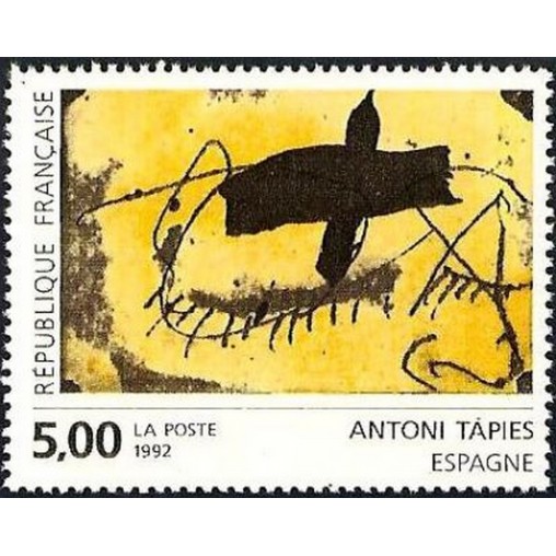 France Yvert Num 2782 ** Tableau Antoni Tapies  1992