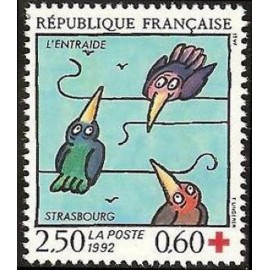 France Yvert Num 2783 ** Croix Rouge  1992
