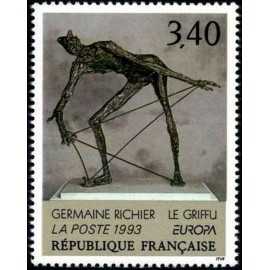 France Yvert Num 2798 ** Tableau Europa  1993