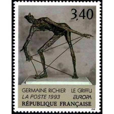 France Yvert Num 2798 ** Tableau Europa  1993