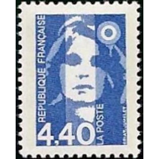 France Yvert Num 2822 ** 4f40 bleu Briat 1993