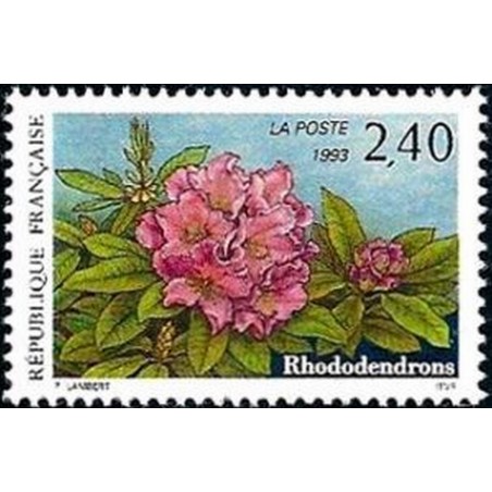 France Yvert Num 2849 ** Rhododendrons  1993