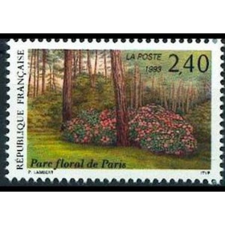 France Yvert Num 2850 ** Parc floral  1993