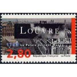 France Yvert Num 2851 ** Louvre  1993