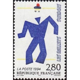 France Yvert Num 2868 ** France Suede  1994