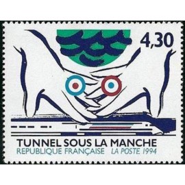 France Yvert Num 2883 ** Tunnel sous la Manche  1994