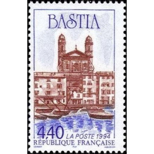 France Yvert Num 2893 ** Bastia Corse  1994