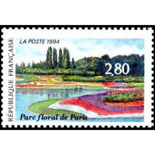France Yvert Num 2909 ** Parc floral  1994