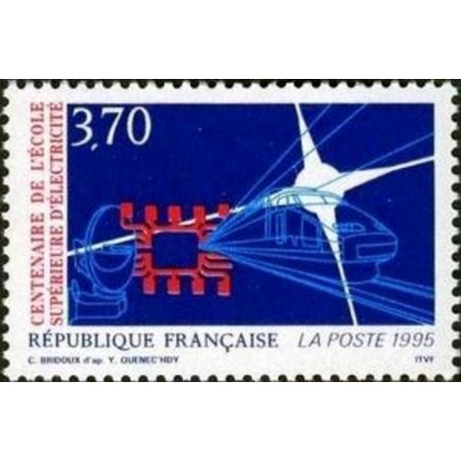 France Yvert Num 2937 ** Electricité  1995