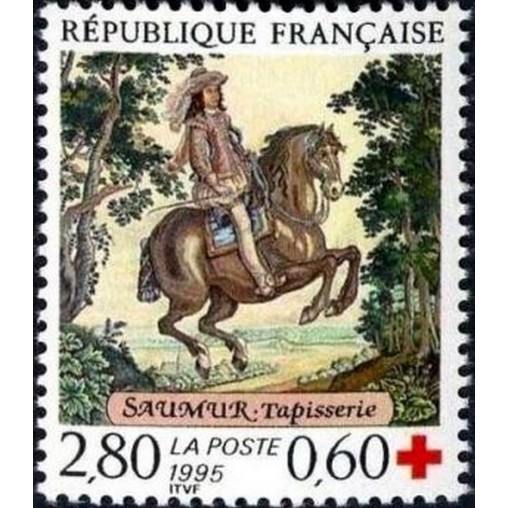 France Yvert Num 2946 ** Croix Rouge Saumur  1995