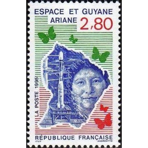France Yvert Num 2948 ** Arianne  1995