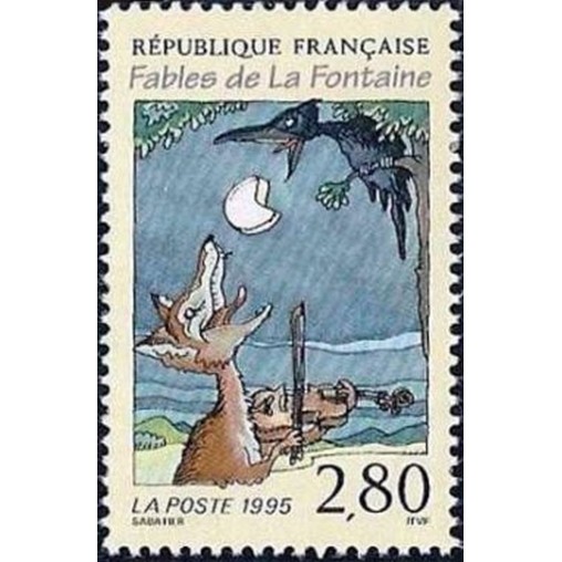 France Yvert Num 2961 ** Fontaine Renard 1995