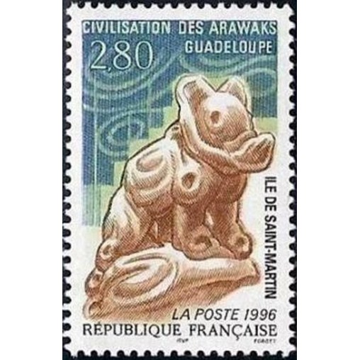 France Yvert Num 2988 ** Guadeloupe  1996