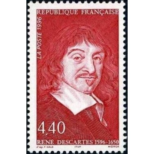 France Yvert Num 2995 ** René Descartes  1996
