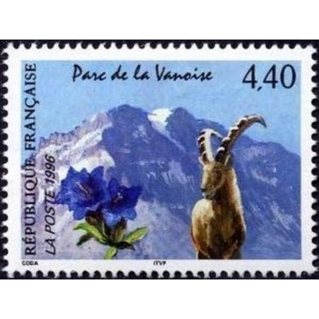 France Yvert Num 2998 ** Parc Vanoise Bouquetin 1996