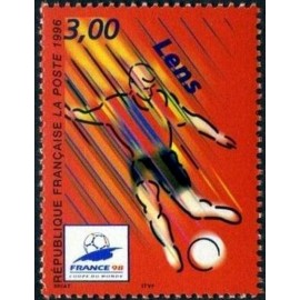 France Yvert Num 3010 ** Coupe du Monde 98 Lens 1996