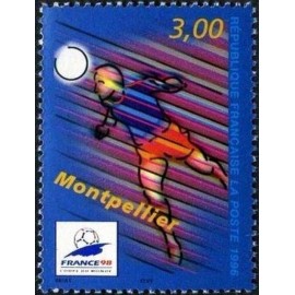 France Yvert Num 3011 ** Coupe du Monde 98 Montpellier 1996