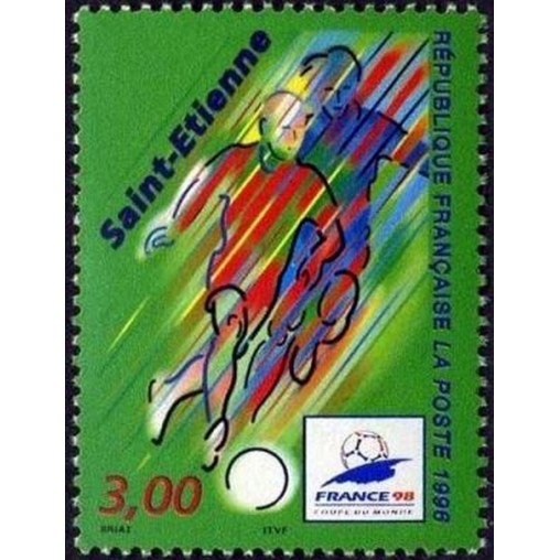 France Yvert Num 3012 ** Coupe du Monde 98 Saint Etienne 1996