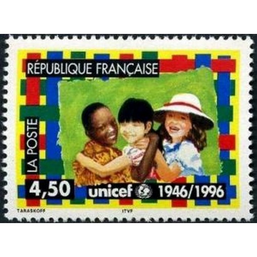 France Yvert Num 3033 ** UNICEF  1996