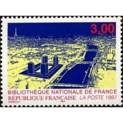 France Yvert Num 3041 ** Bibliotheque  1996